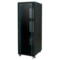 PHASAK Armario Rack 19" Phasak Pro 42U  600x800 Desmontado (Incluye: 2 bandejas de 19? + Regleta electrica 19? + Juego de ruedas +  Ventilacion)
